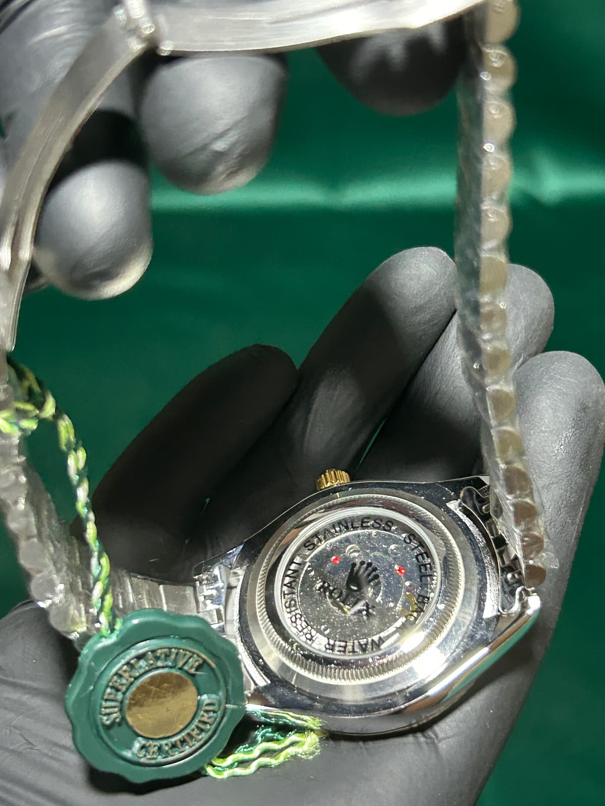 Rolex Sky Dweller Green&Gold 5
