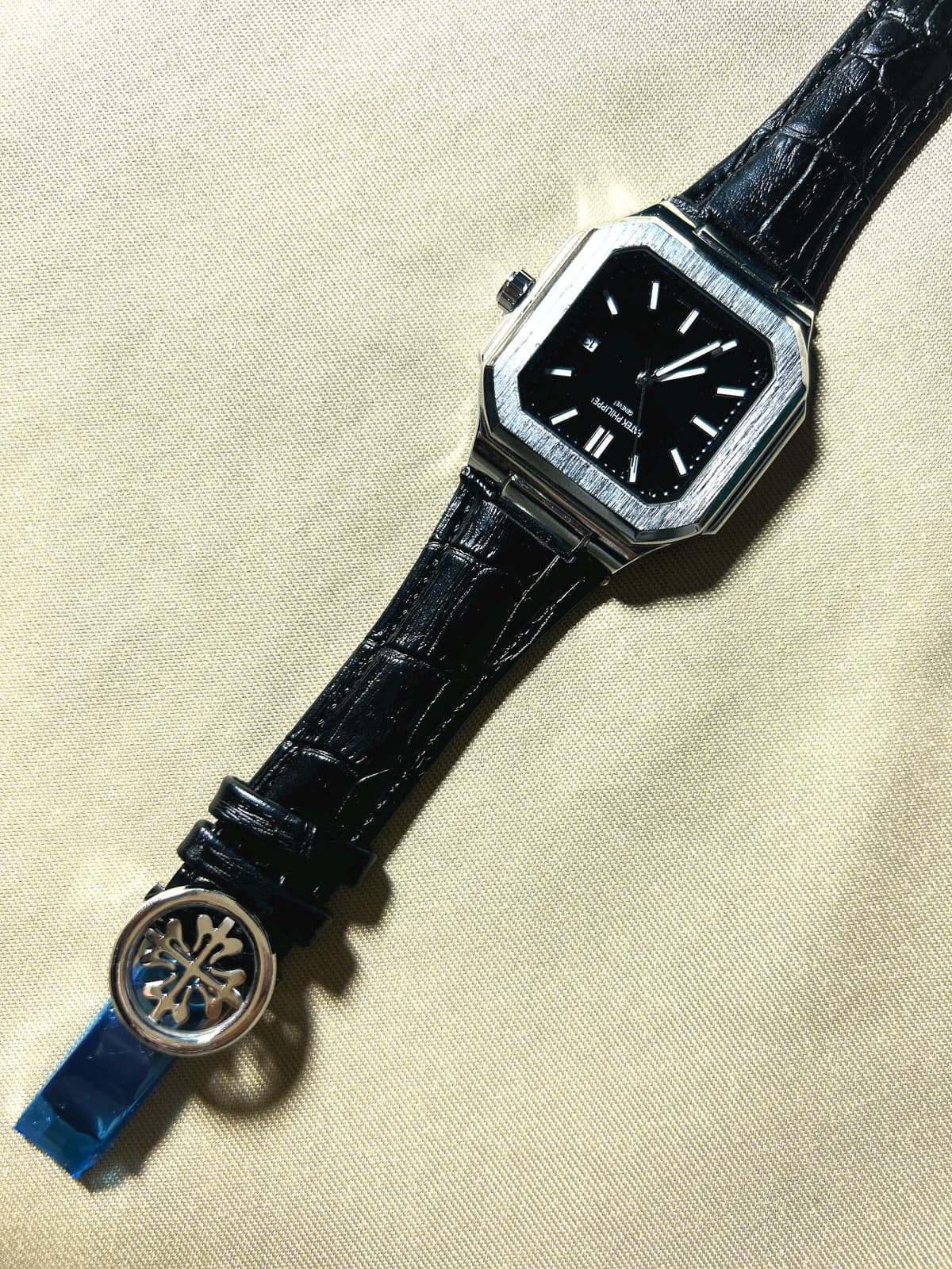 Patek Philippe Nautilus Leather Black Edition 3