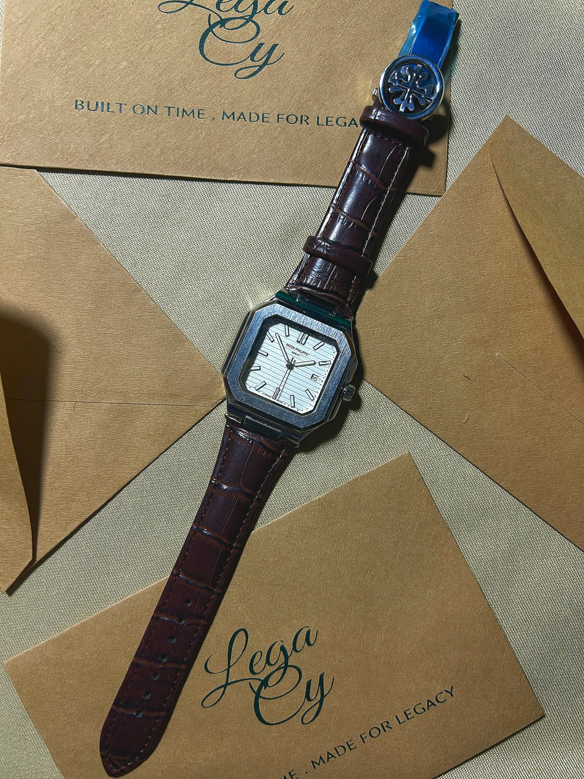 Nautilus Silver Octagon Heritage