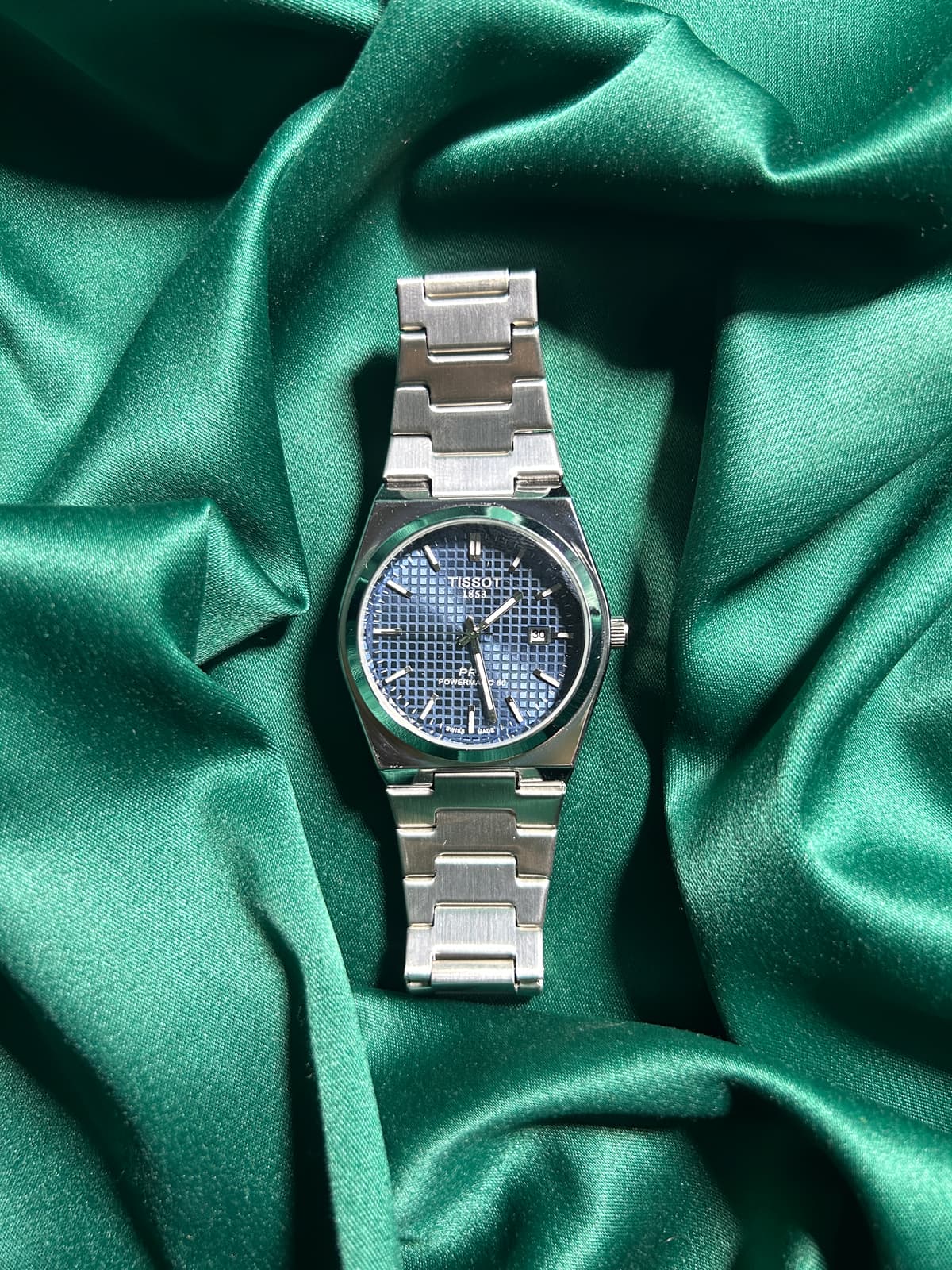 Tissot PRX Powermatic Blue Dial
