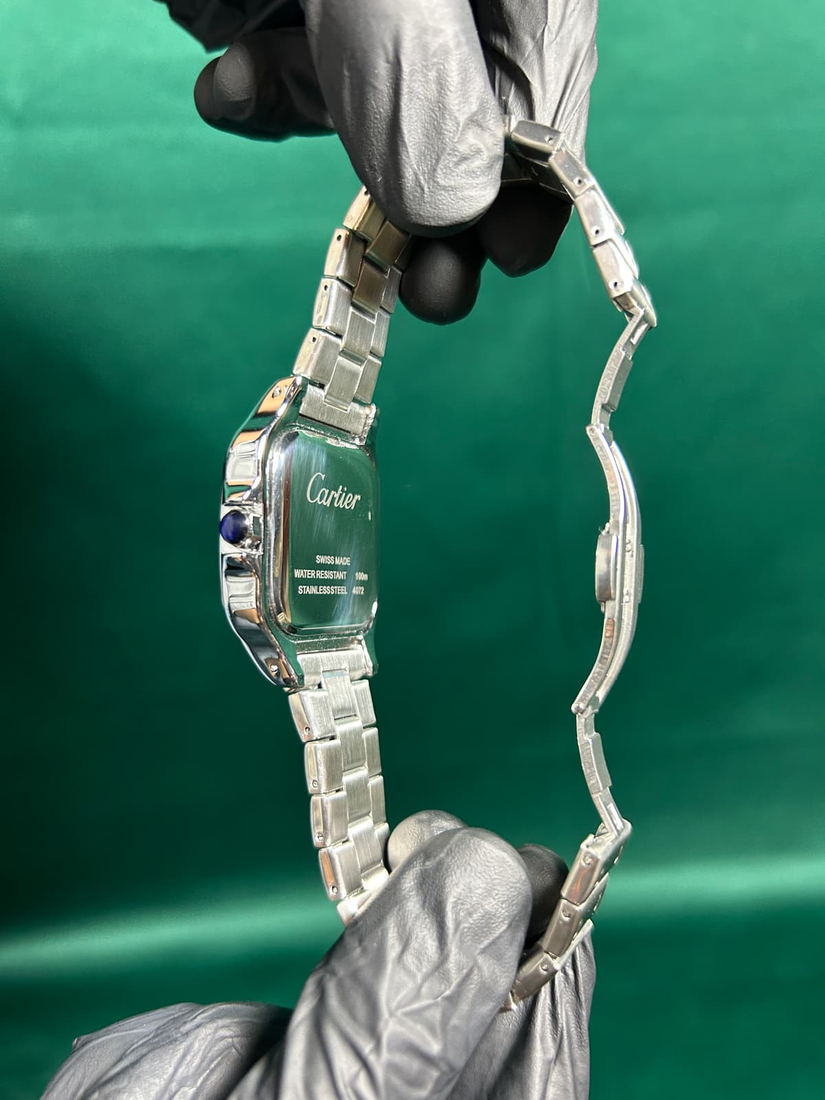 Cartier Santos Black Dial 3