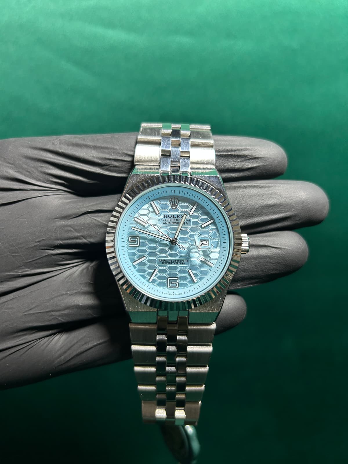 Rolex Land Dweller Tiffany Dial 6