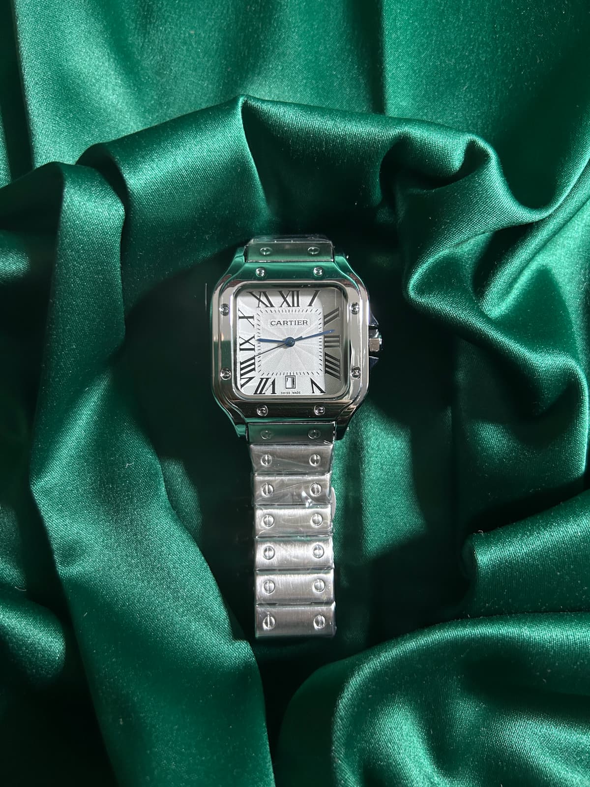 Cartier Santos Full Silver