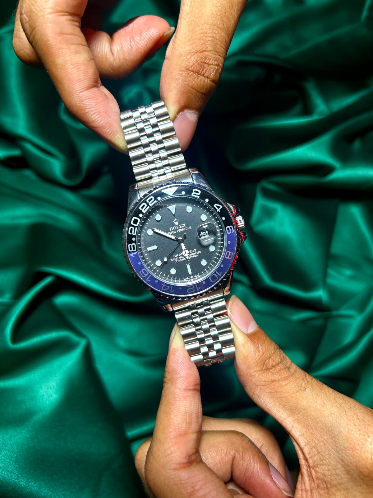 Rolex GMT-Master Batman 2