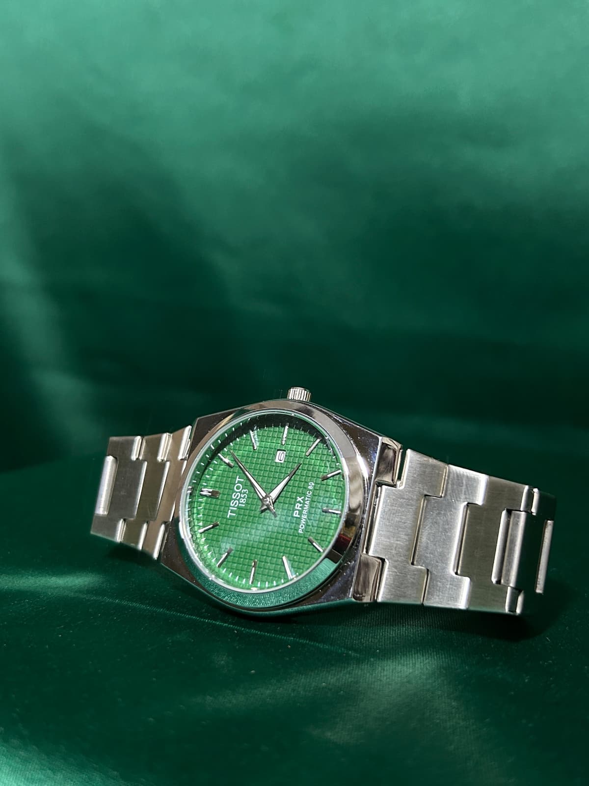 Tissot PRX Powermatic Green Dial 3