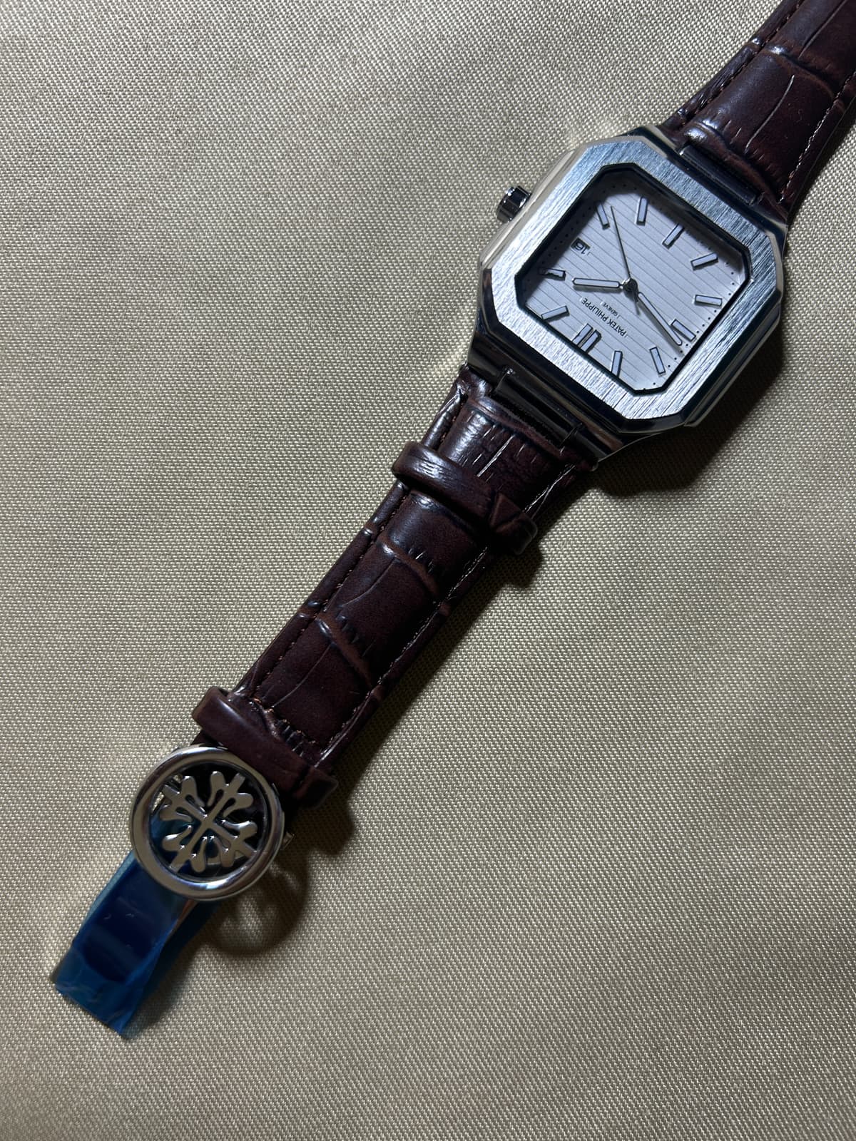 Patek Philippe Nautilus Brown Leather 2