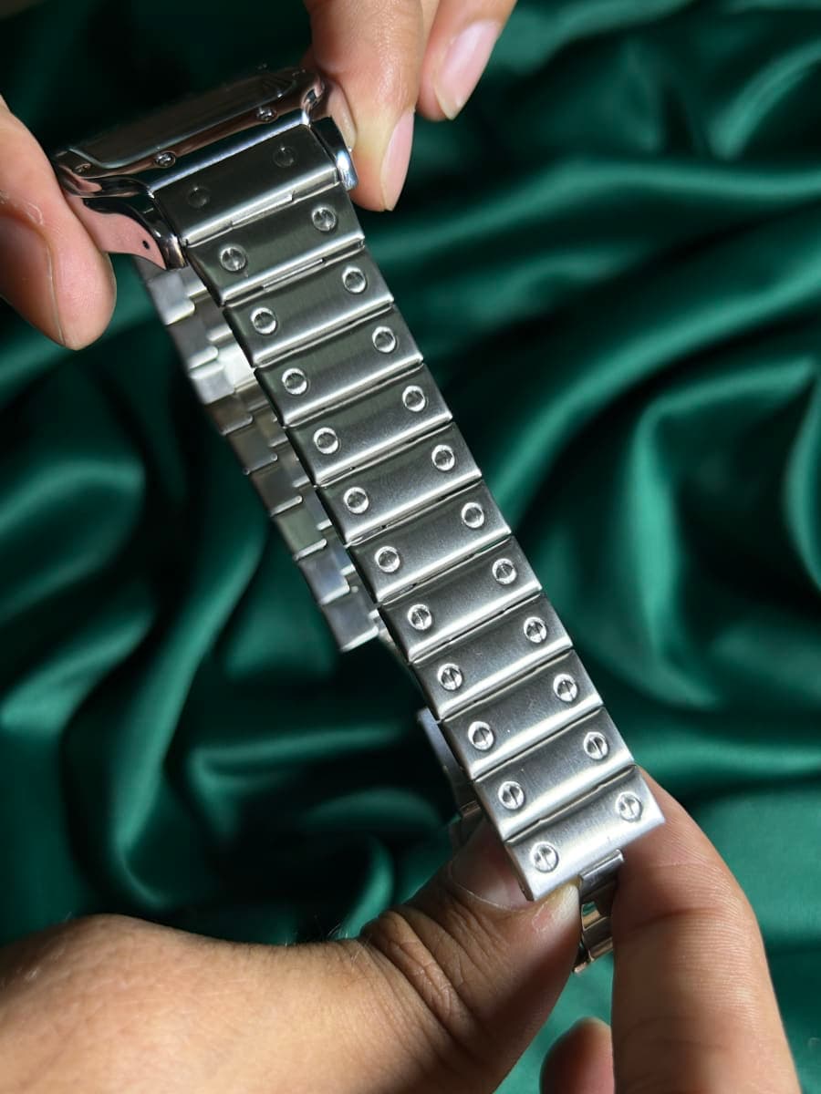 Cartier Santos Full Silver 3